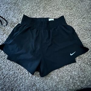 black nike shorts